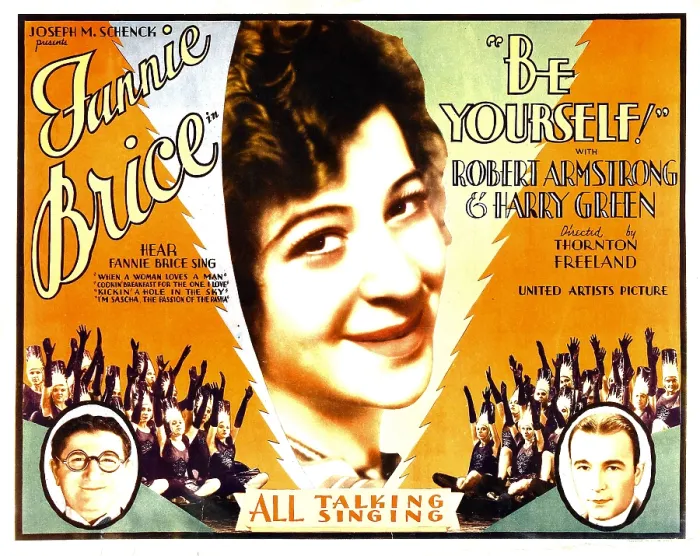 Framed Print : BE YOURSELF!, from bottom left: Harry Green, Fanny Brice, Robert Armstrong, 1930