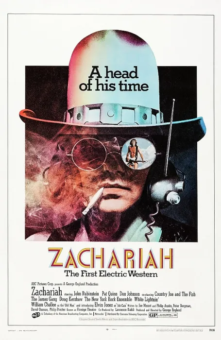 Framed Print : ZACHARIAH, US poster art, from left: John Rubinstein, Don Johnson, 1971 Framed Print : ZACHARIAH, US poster art, from left: John Rubinstein, Don Johnson, 1971