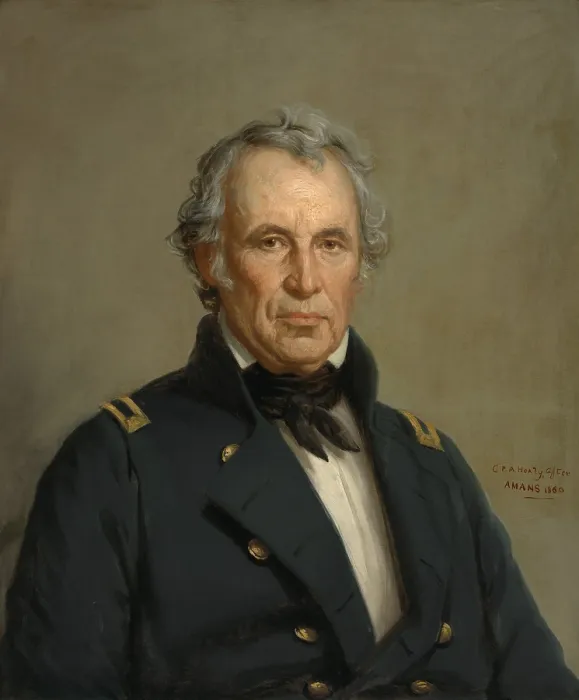 Framed Print : Zachary Taylor, 12th President of the United States, serving from 1849 until his sudden death on July 9, 1850 Framed Print : Zachary Taylor, 12th President of the United States, serving from 1849 until his sudden death on July 9, 1850