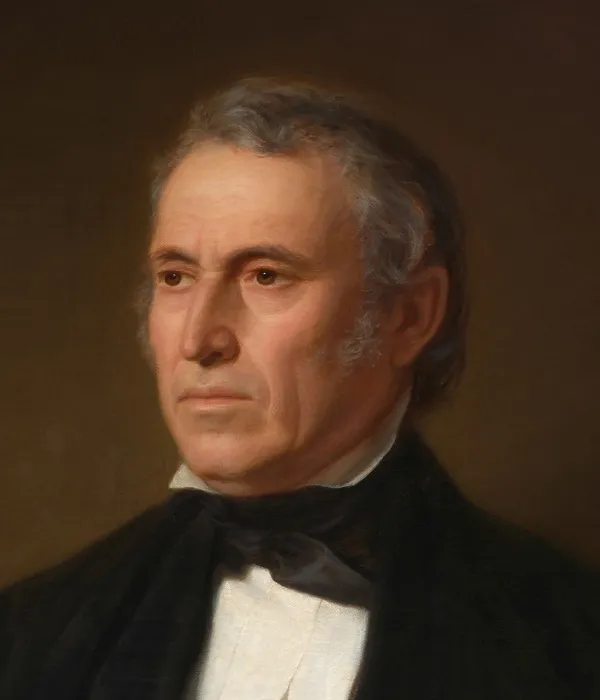 Framed Print : Zachary Taylor, 12th President of the United States, serving from 1849 until his sudden death on July 9, 1850