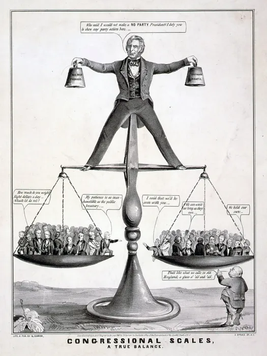 Framed Print : Zachary Taylor, political cartoon about the Compromise of 1850 Framed Print : Zachary Taylor, political cartoon about the Compromise of 1850
