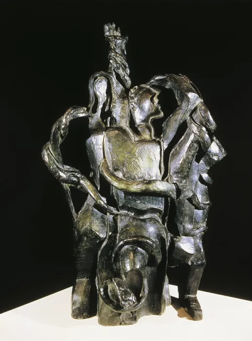 Framed Print : ZADKINE, Ossip (1890-1967). Laocoon. 1931. Cubism. Sculpture on bronze. FRANCE. Paris Framed Print : ZADKINE, Ossip (1890-1967). Laocoon. 1931. Cubism. Sculpture on bronze. FRANCE. Paris