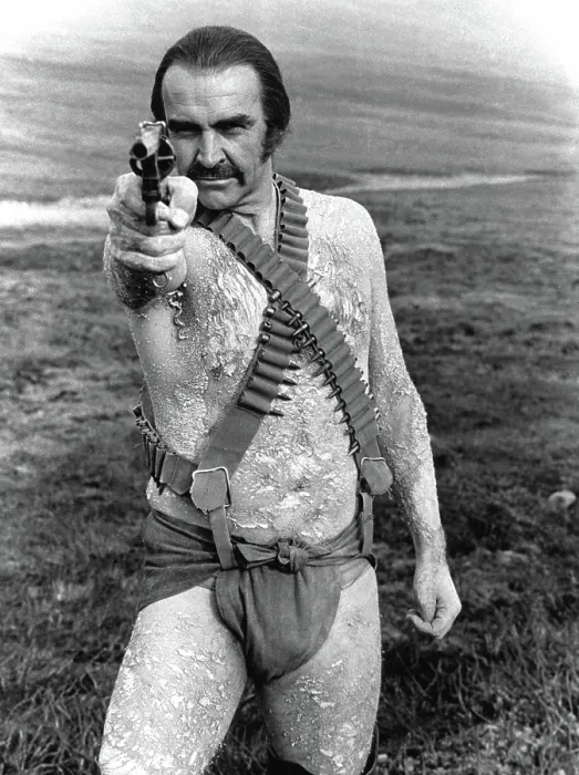 Framed Print : ZARDOZ, Sean Connery, 1974, ammo belt. TM and Copyright (c) 20th Century Fox Film Corp. All rights reserved Framed Print : ZARDOZ, Sean Connery, 1974, ammo belt. TM and Copyright (c) 20th Century Fox Film Corp. All rights reserved