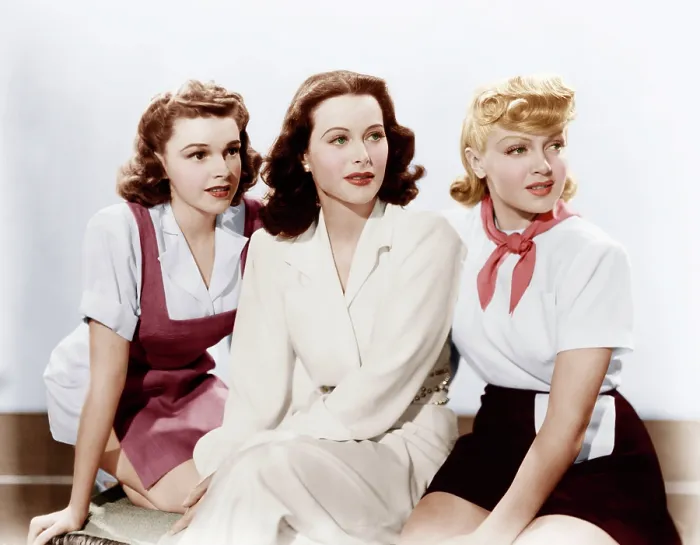 Framed Print : ZIEGFELD GIRL, from left: Judy Garland, Hedy Lamarr, Lana Turner, 1941