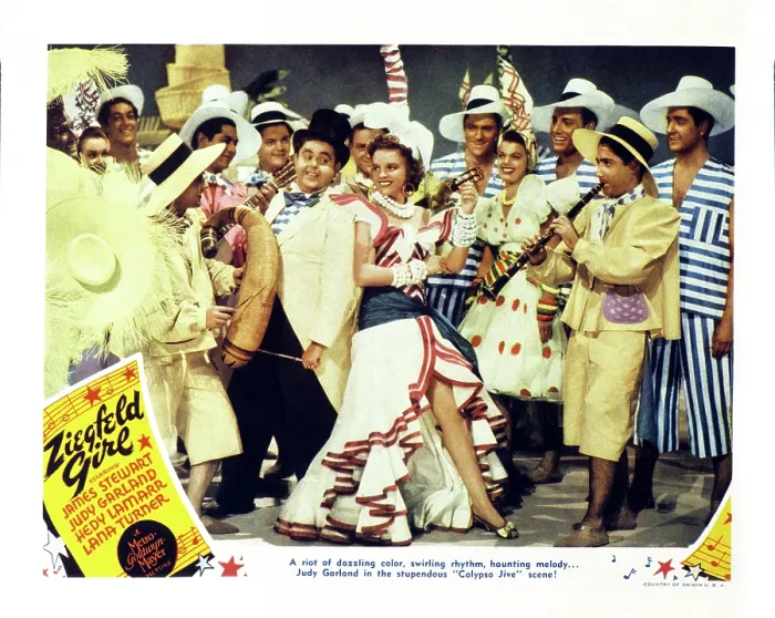 Framed Print : ZIEGFELD GIRL, US lobbycard, Judy Garland, 1941