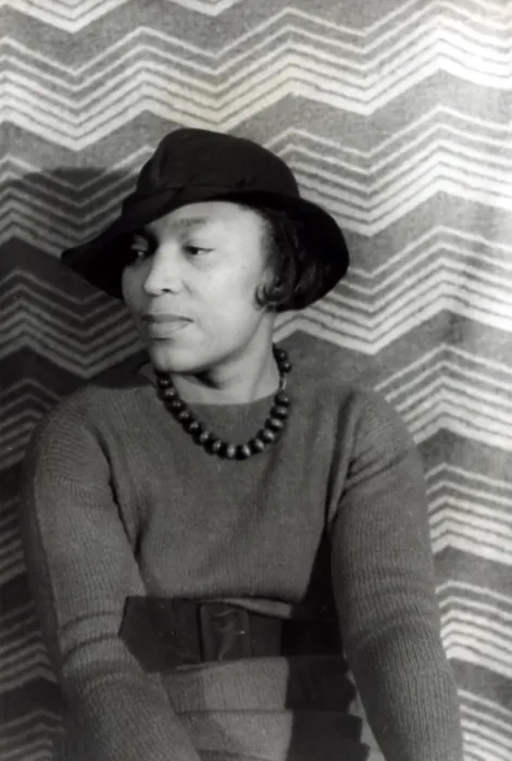 Framed Print : Zora Neale Hurston (1891-1960), African American author and member of the Harlem Renaissance. Hurston based her work on African American life in the rural South
