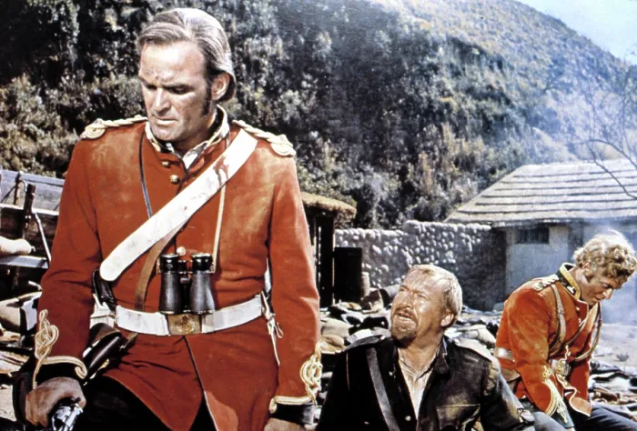 Framed Print : ZULU, Stanley Baker, Michael Caine, 1964