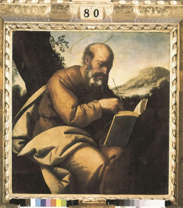 Framed Print : ZURBARAN, Francisco de (1598-1664). Saint Luke. 1633. Baroque art. Oil on canvas. SPAIN. Cdiz. Cadiz Provincial Museum. AISA / Everett Collection**US SALES ONLY** Framed Print : ZURBARAN, Francisco de (1598-1664). Saint Luke. 1633. Baroque art. Oil on canvas. SPAIN. Cdiz. Cadiz Provincial Museum. AISA / Everett Collection**US SALES ONLY**