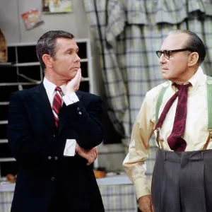 CARNIVAL NIGHTS, from left: Johnny Carson, Jack Benny, (aired March 20, 1968)