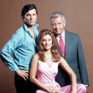 THE MOST DEADLY GAME, from left: George Maharis, Yvette Mimieux, Ralph Bellamy, 1970-1971