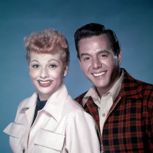 FOREVER, DARLING, from left, Lucille Ball, Desi Arnaz, 1956