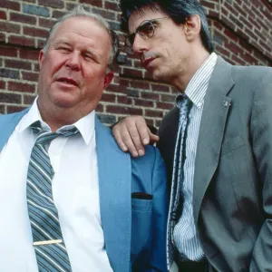 HOMICIDE: LIFE ON THE STREET, from left, Ned Beatty, Richard Belzer, 1993-99