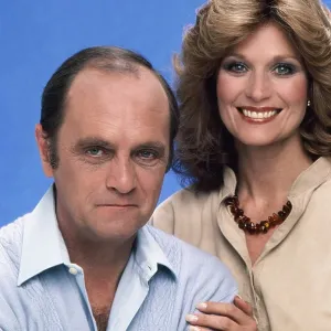 NEWHART, from left, Bob Newhart, Mary Frann, 1982-90 (1982 photo)
