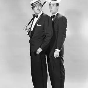 Rowan and Martin, (from left): Dan Rowan, Dick Martin, circa 1950s