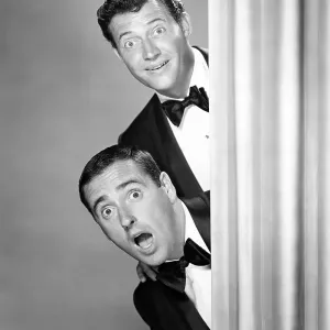 Rowan and Martin, (from top): Dan Rowan, Dick Martin, circa 1950s