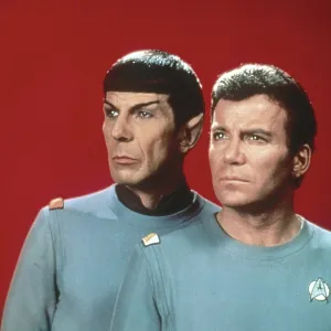 STAR TREK: THE MOTION PICTURE, from left: Leonard Nimoy, William Shatner, 1979