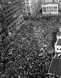 Jobless Prints: 10, 000 Communists in New York City's Union Square