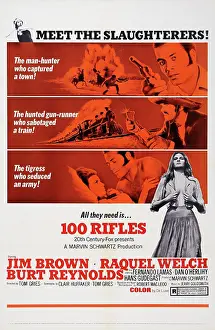 Reynolds Prints: 100 RIFLES, (aka ONE HUNDRED RIFLES)