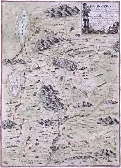 New Spain Prints: 1777 map that covers sections of Colorado