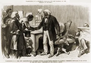 Frederick Prints: In 1877 Frederick Douglass (1818-1895)