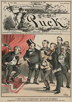 Corruption Prints: 1881 political cartoon shows Ulysses S