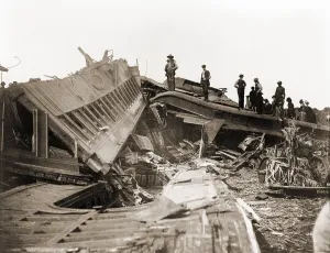 Deaths Prints: 1887 Great Chatsworth train wreck