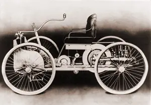 Vehicle Prints: An 1896 Ford, a gasoline-powered motor car