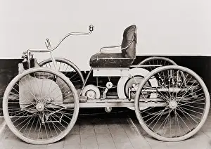 Vehicle Prints: An 1896 Ford, a gasoline-powered motor car
