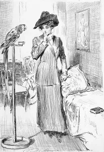 Images Dated 13th December 2007: 1911 drawing by Charles Dana Gibson (1867-1944)