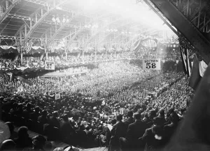 Conventions Prints: 1912 Democratic Convention nominated Woodrow Wilson