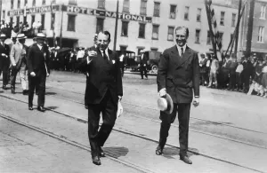 Public Event Prints: 1920 Democratic Nominees, Ohio Gov. James Cox and Asst. Navy Sec. Franklin Roosevelt