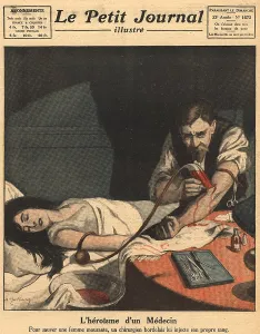 Patients Prints: 1921 Blood Transfusion