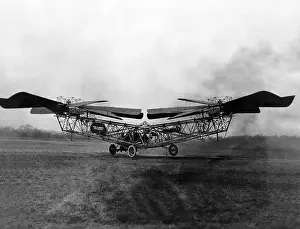 Rotors Prints: 1923 helicopter in trials at McCook Field