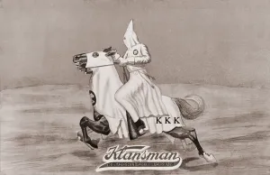 Nativists Prints: 1923 tobacco label for Klansman All-American Cigar Co