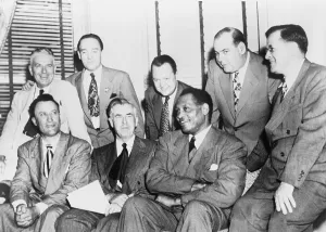 Robeson Prints: In 1948, dissatisfied leftist Democrats formed the Progressive Party with former Vice President Henry Wallace as its