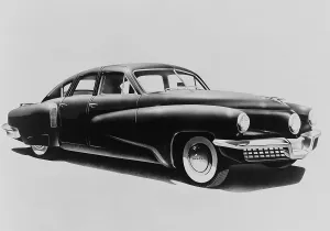 1948 Tucker automobile was ahead of its time with many advanced engineering and safety features