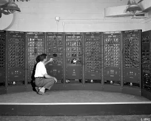 Electronics Prints: 1949 computer used by rocket scientists at the Lewis Flight Propulsion Laboratory