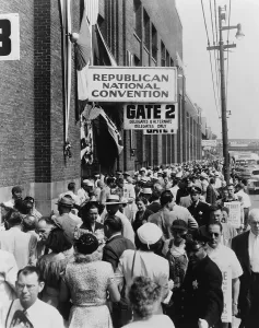 Chicago Prints: 1952 Republican Convention in Chicago