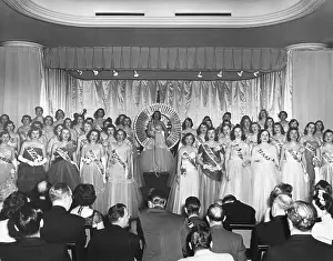 Lcgr1412 Prints: 1953 Cherry Blossom Queen Contestants