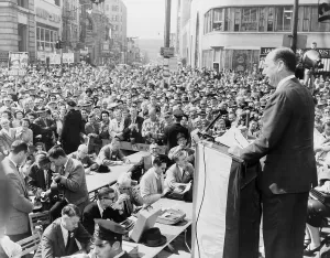 Stevenson Prints: 1956 Democratic Presidential nominee Adlai Stevenson