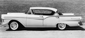 Vehicle Prints: 1957 four-door Ford Victoria model of the Ford Fairlane 500