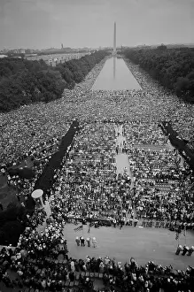 Integration Prints: 1963 March on Washington, at the height of the 20th century civil rights movement