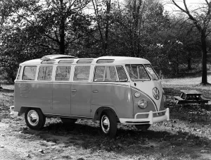 Automobile Prints: 1963 Volkswagen Bus. Courtesy: CSU Archives/Everett Collection