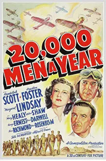 Lindsay Prints: 20, 000 MEN A YEAR, clockwise from left: Margaret Lindsay