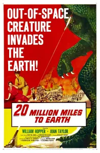 Images Dated 19th May 2009: 20 MILLION MILES TO EARTH, poster art, 1957