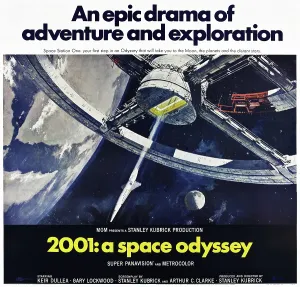 Spaceship Prints: 2001: A SPACE ODDYSSEY, US poster, 1968