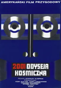 Eyes Prints: 2001: A SPACE ODYSSEY, (aka 2001 ODYSEJA KOSMICZNA), Polish poster, 1968
