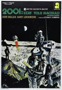 Space Suit Prints: 2001: A SPACE ODYSSEY, (aka UZAY YOLU MACERASI), Turkish poster, 1968
