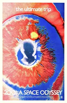 Iris Prints: 2001: A SPACE ODYSSEY, US poster art, 1968
