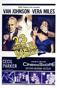 Miles Prints: 23 PACES TO BAKER STREET, US poster